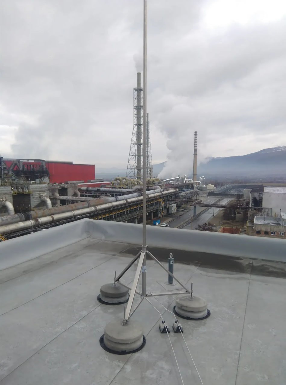 Мълниезащита на индустриални обекти с гръмоотвод