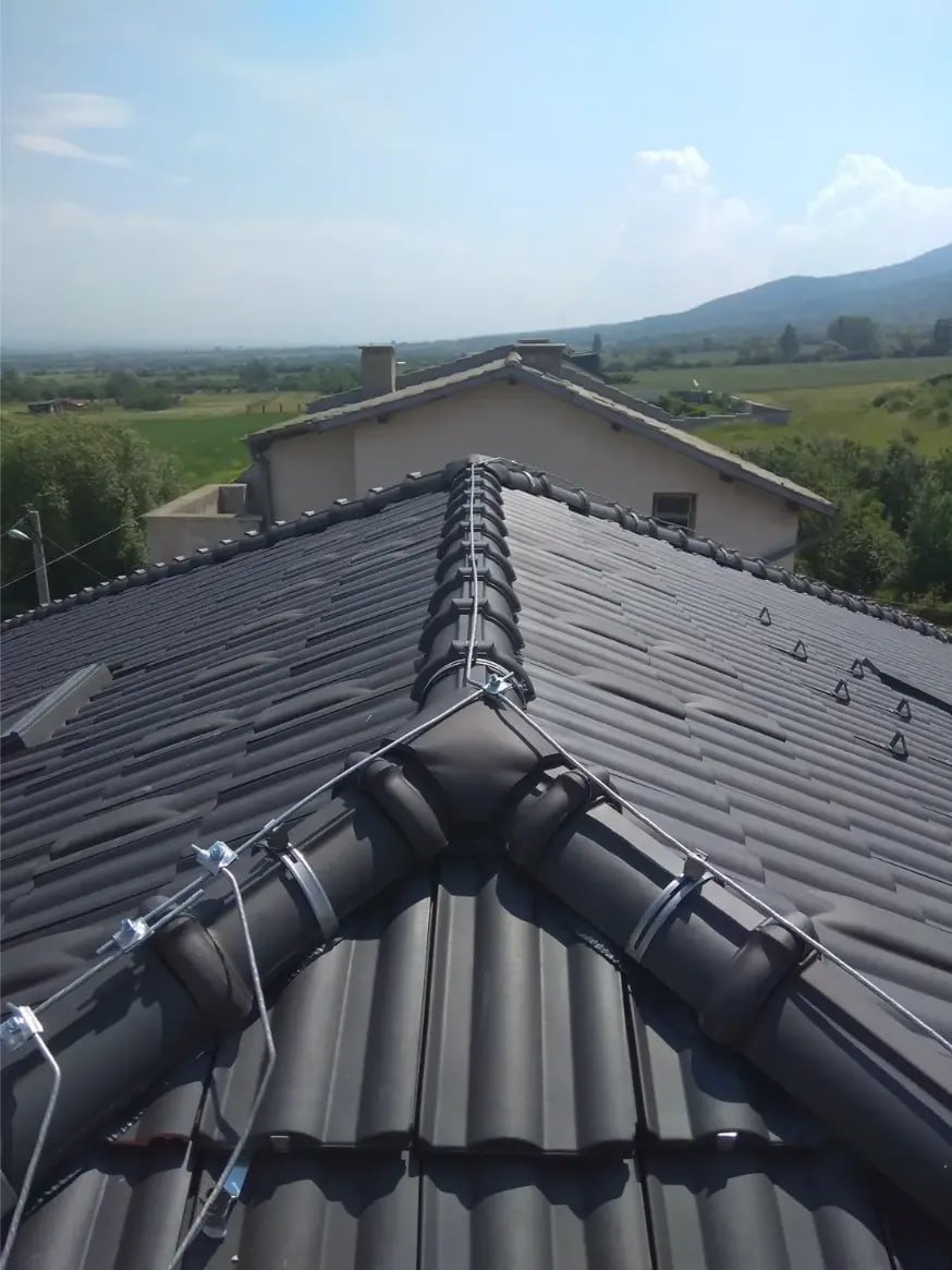 Пасивна мълниезащита на къщи с гръмоотводен прът (конвенционална мълниезащита)